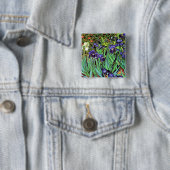 Vincent Van Gogh - アヤメ - 花好きのための美術品 缶バッジ (インサイチュ)