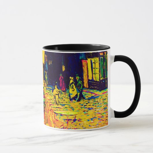 Vincent Van Gogh - カフェテラス・ナイトポップアート マグカップ (右)