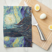 Vincent Van Gogh/ 星降る夜 キッチンタオル (四つ折り)