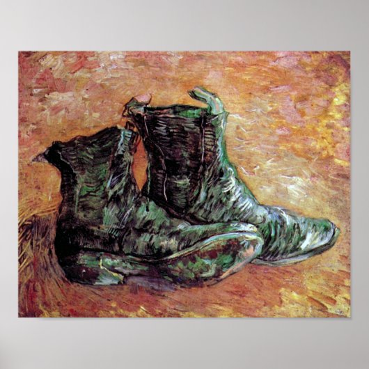 Vincent Van Gogh - A Pair Of Shoes ポスター (正面)