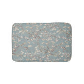 Vincent Van Gogh Almond Blossom on Mint Green バスマット (正面)