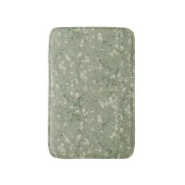 Vincent Van Gogh Almond Blossom on Sage Green バスマット (正面縦)