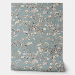 Vincent Van Gogh Almond Blossom on Slate Blue 壁紙
