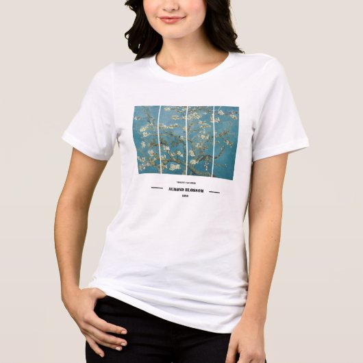 Vincent Van Gogh Almond blossom T-Shirt トライブレンドＴシャツ (正面)