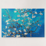 Vincent Van Gogh Almond Blossoms Bright Turquoise ジグソーパズル<br><div class="desc">Vincent Van Gogh Almond Blossoms Artist: Vincent Van Gogh Title: Almond Blossoms Altered by 2sweet4wordsDesigns / PureVintageLove wrapping paper,  gift wrap,  gift wrap paper,  tissue paper,  elegant,  impressionism,  Vincent Van Gogh,  Van Gogh,  Almond Blossoms,  flowers,  floral, </div>