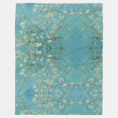 Vincent van Gogh – Almond tree in blossom フリースブランケット (正面)