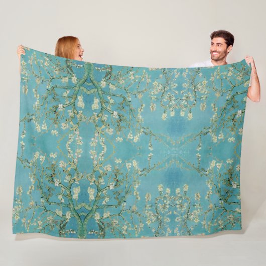 Vincent van Gogh – Almond tree in blossom Fleecede フリースブランケット (インサイチュ)