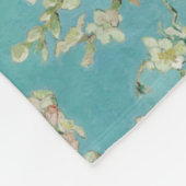 Vincent van Gogh – Almond tree in blossom Fleecede フリースブランケット (角)