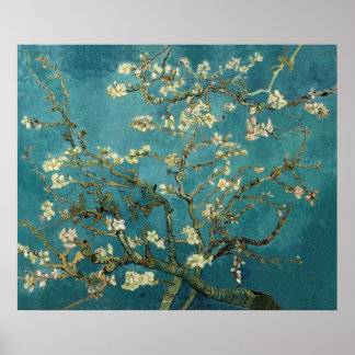Vincent Van Gogh - Blossoming Almond Tree ポスター