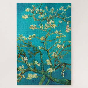 Vincent Van Gogh Blossoming Almond Tree Floral Art ジグソーパズル