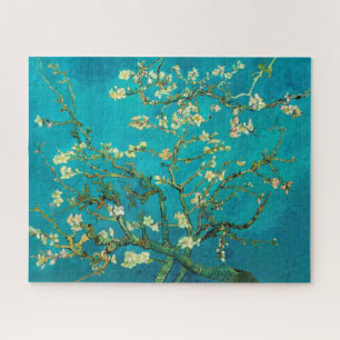 Vincent Van Gogh Blossoming Almond Tree Floral Art ジグソーパズル