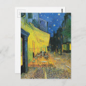 Vincent van Gogh Caf Terrace at Night ポストカード (正面/裏面)