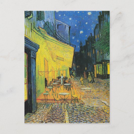 Vincent van Gogh Caf Terrace at Night ポストカード (正面)