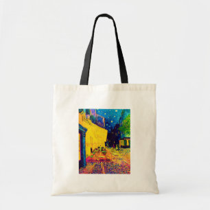 Vincent Van Gogh - Cafe Terrace At Night ポップアート トートバッグ