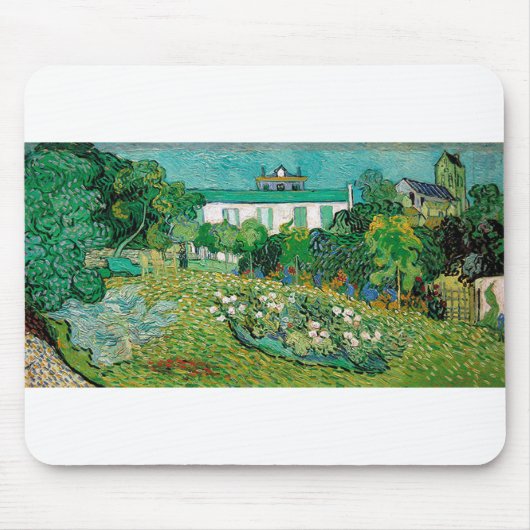 Vincent Van Gogh, Daubigny's Garden マウスパッド (正面)