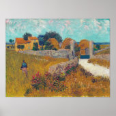 Vincent Van Gogh - Farmhouse in Provence ポスター (正面)