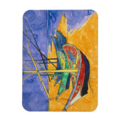 Vincent van Gogh - Fishing Boats on the Beach マグネット (縦)