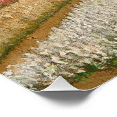 Vincent van Gogh  Flower Beds in Holland, c. 1883 ポスター (コーナー)