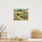 Vincent van Gogh - Garden at Arles ポスター (キッチン)