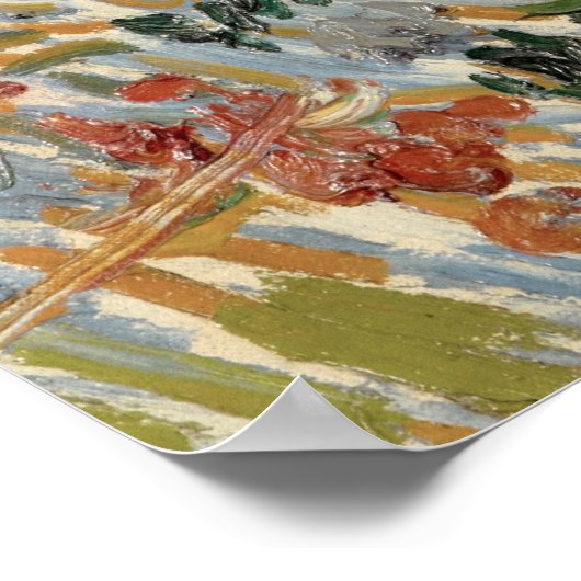 Vincent Van Gogh Garden at Arles ポスター (角)