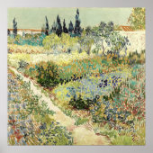 Vincent Van Gogh Garden at Arles ポスター (正面)