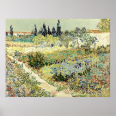 Vincent Van Gogh Garden at Arles ポスター (正面)