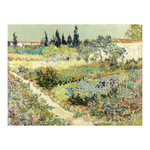 Vincent Van Gogh Garden at Arles