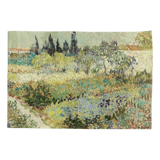 Vincent Van Gogh Garden at Arles 枕カバー (裏面)