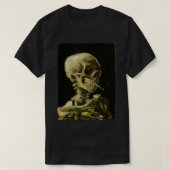 Vincent van Gogh Head of a Skeleton with a Burning Tシャツ (デザイン正面)