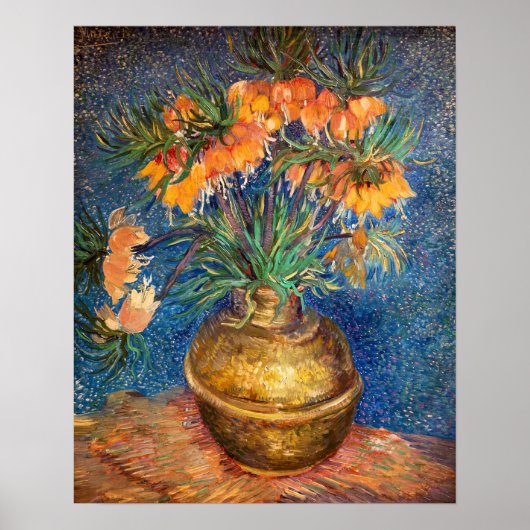 Vincent van Gogh - Imperial Fritillaries ポスター (正面)