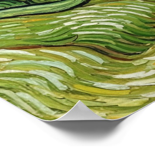 Vincent Van Gogh in love -- WONKY ART ポスター (角)