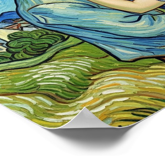 Vincent Van Gogh in love -- WONKY ART ポスター (角)