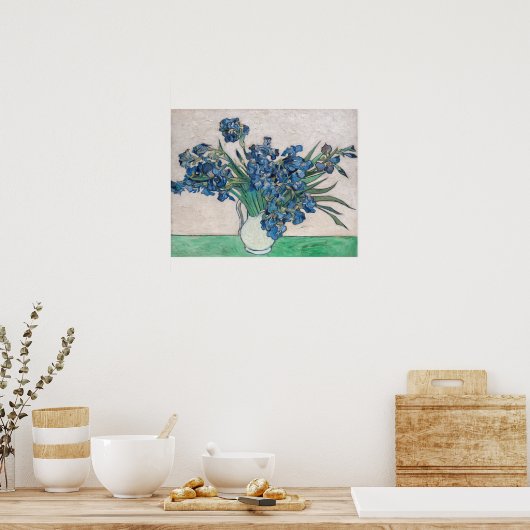 Vincent van Gogh - Irises ポスター (キッチン)