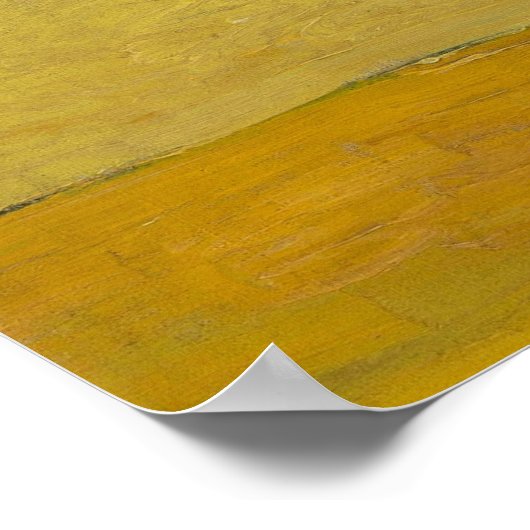 Vincent Van Gogh Irises ポスター (角)