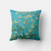 Vincent Van Gogh painting Almond Blossoms クッション (裏面)