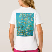 Vincent Van Gogh painting Almond Blossoms Tシャツ (裏面)