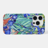 Vincent Van Gogh painting Irises iPhoneケース (裏面横)
