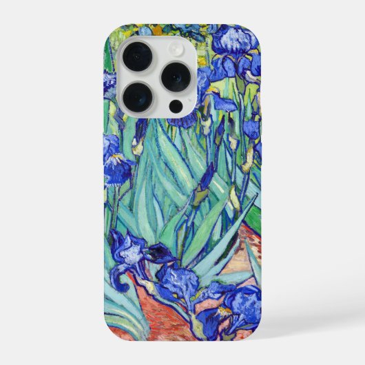 Vincent Van Gogh painting Irises iPhoneケース (裏面)