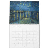 Vincent Van Gogh Paintings カレンダー (1月 2027)