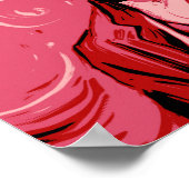 Vincent Van Gogh Pop Art ポスター (角)