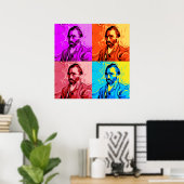 Vincent Van Gogh Pop Art ポスター (ホームオフィス)