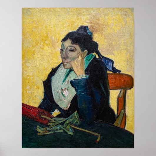 Vincent Van Gogh - Portrait of Madame Ginoux ポスター (正面)