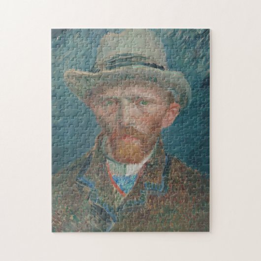 Vincent van Gogh, Self-portrait 1887 - Fine Art ジグソーパズル (縦)