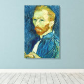 Vincent van Gogh Self-Portrait Canvas Print キャンバスプリント (インサイチュ (ウッドフロア))