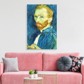 Vincent van Gogh Self-Portrait Canvas Print キャンバスプリント (インサイチュ (リビング))