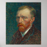 Vincent Van Gogh, Self Portrait Spring 1887 ポスター<br><div class="desc">Vincent Willem van Gogh (30 March 1853 – 29 July 1890) was a major Post-Impressionist. A Dutch painter whose work—notable for its rough beauty, emotional honesty, and bold color—had a far-reaching influence on 20th-century art. After years of painful anxiety and frequent bouts of mental illness, he died aged 37 from...</div>