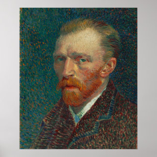 Vincent Van Gogh, Self Portrait Spring 1887 ポスター