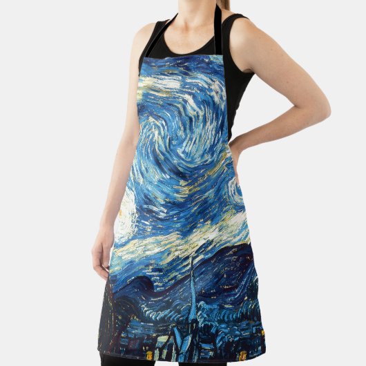 Vincent van Gogh - Starry Night, エプロン (インサイチュ)