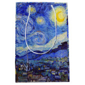Vincent van Gogh, ” Starry night ” ミディアムペーパーバッグ (正面)