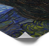 Vincent van Gogh Starry Night GalleryHD Fine Art ポスター (角)